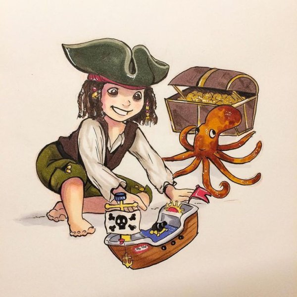Little Captain красивая картинка
