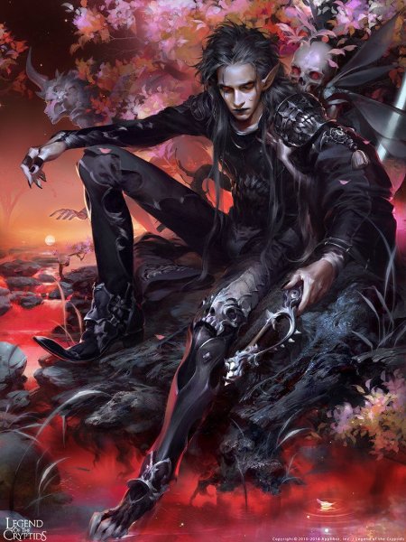 Legend of cryptids фэнтези парень Эльф