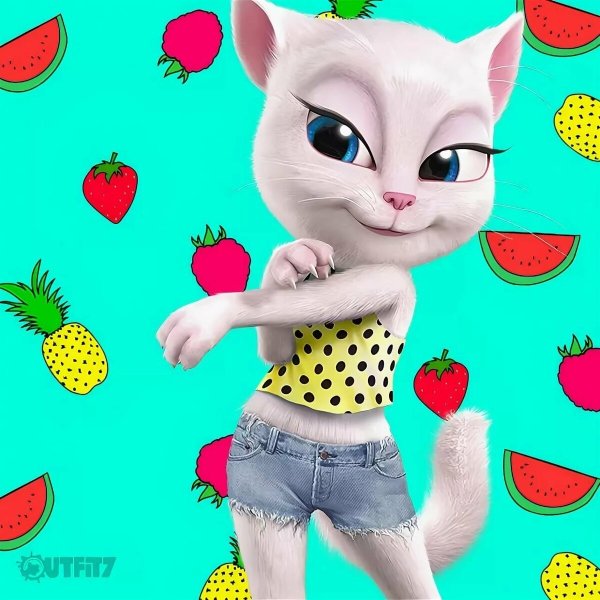 Анжела кошка Анжела