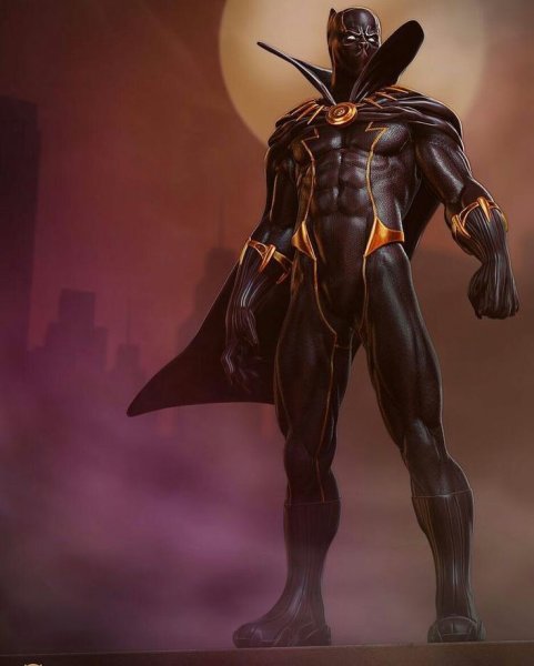 Black Panther Marvel animation