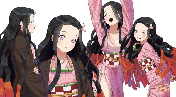 Demon Slayer аниме nezuko