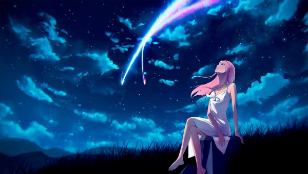 Фон аниме Darling in the FRANXX