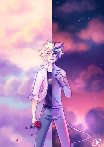 Кот Блан леди баг