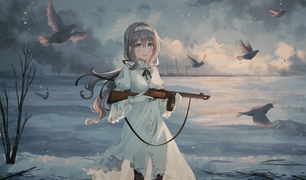Аниме солдат