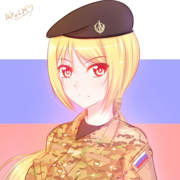 Русская армия аниме