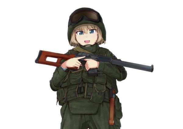 Аниме русский солдат