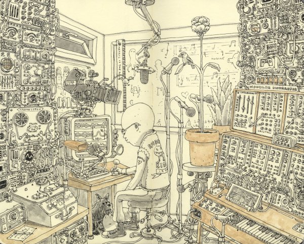 Mattias Adolfsson иллюстрации легкие