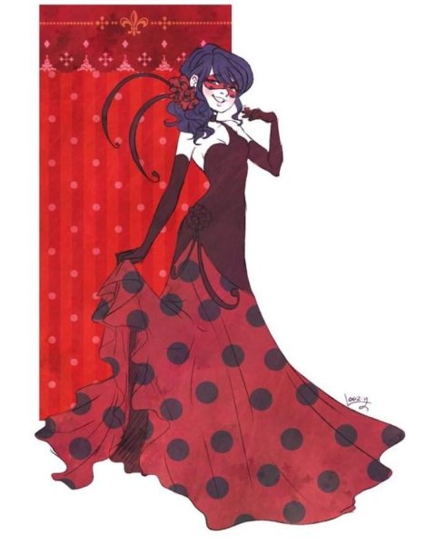 Marinette в платье