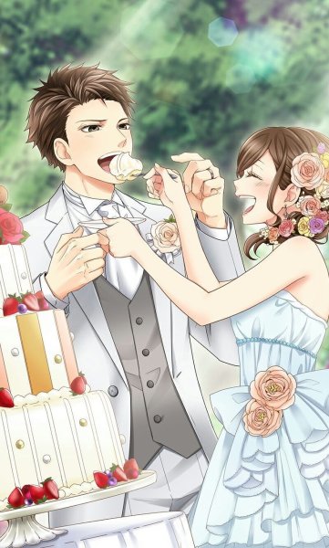 Аниме свадьба anime Wedding