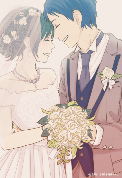Аниме свадьба anime Wedding