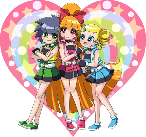 Аниме Powerpuff girls z