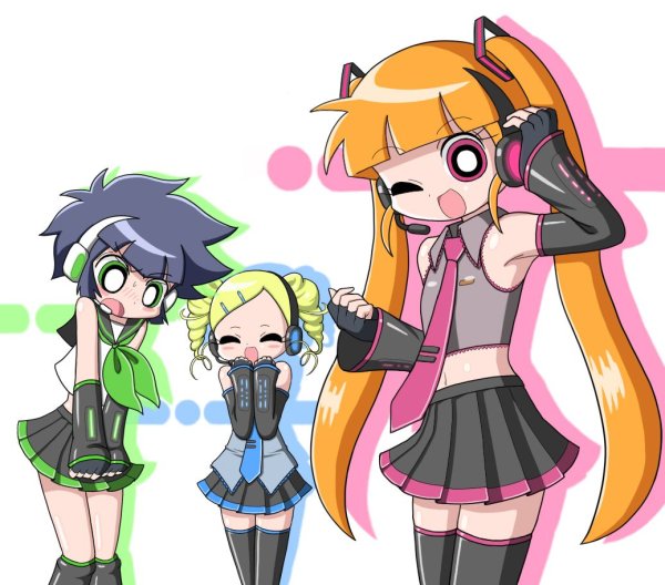 Аниме Powerpuff girls z