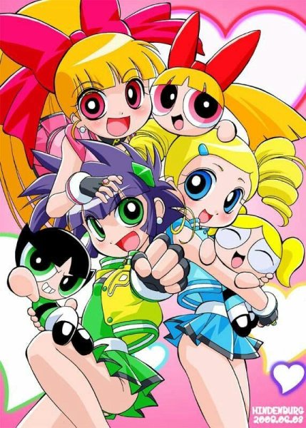 Аниме Powerpuff girls z