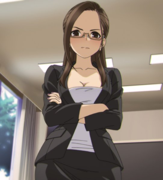 Okuzumi Yuiko училка аниме