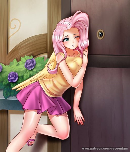 My little Pony Флаттершай человек