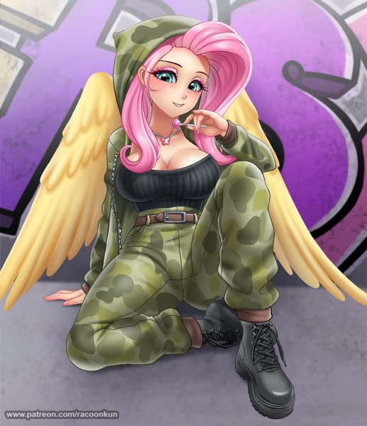 My little Pony Флаттершай человек