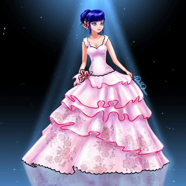 Marinette в платье