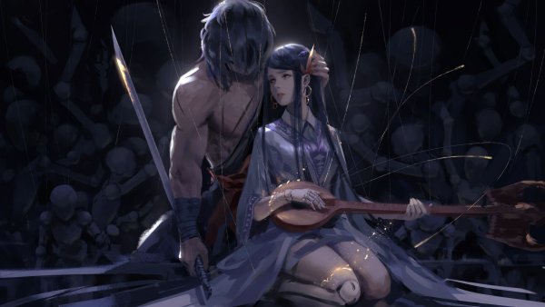 Wang Ling wlop объятия