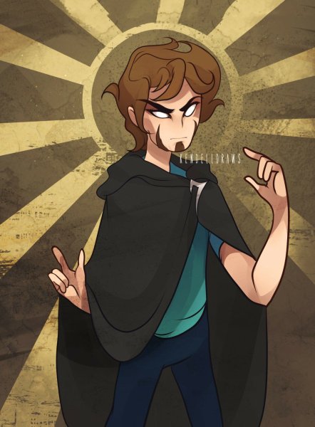 Herobrine Art