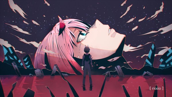 Darling in FRANXX 02 черная