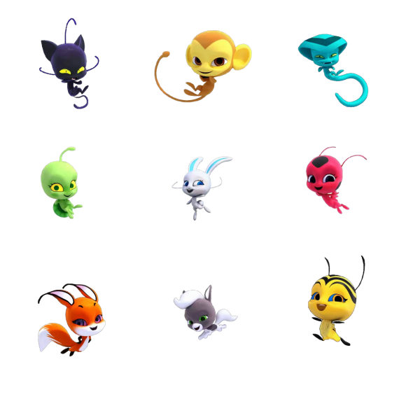 Miraculous Ladybug Kwamis