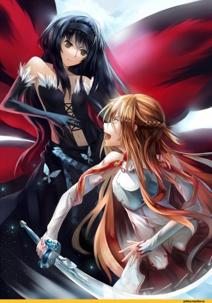Accel World Черноснежка и Асуна