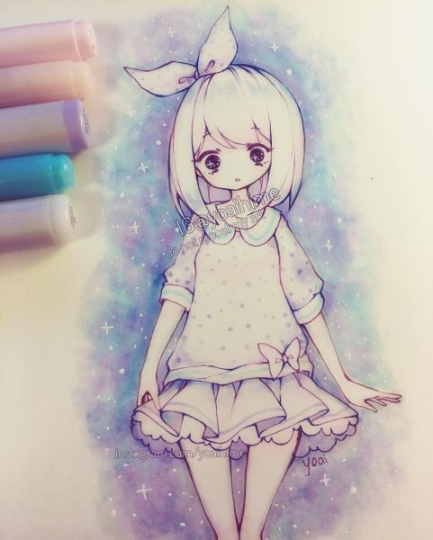 Чиби стиль рисования