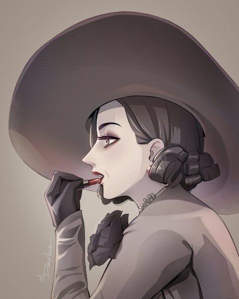 Леди Димитреску Art