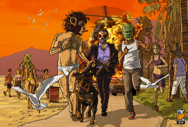 Grand Theft auto арты