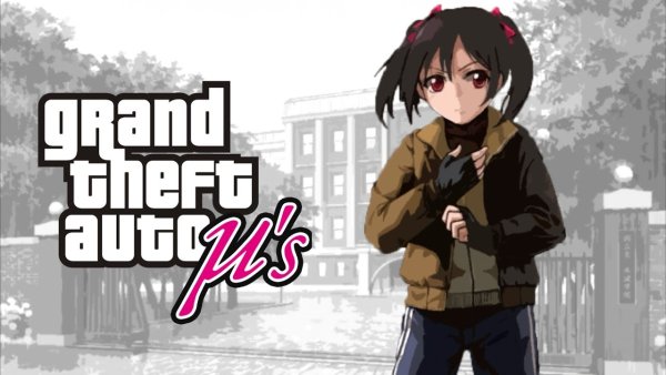 GTA В стиле аниме