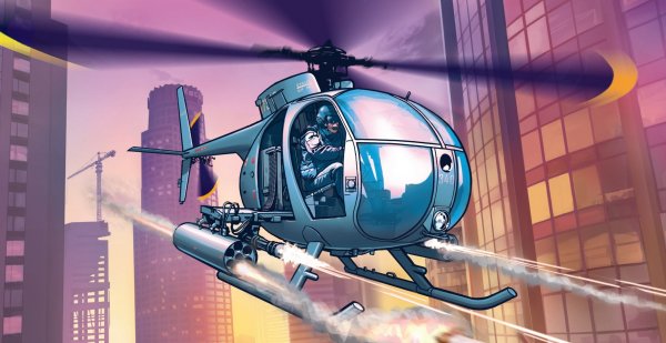 Арт вертолет GTA 5