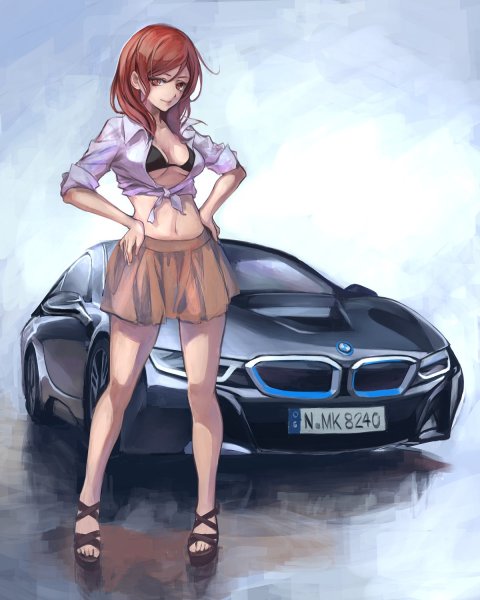 BMW аниме