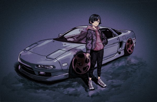 Toyota Supra anime