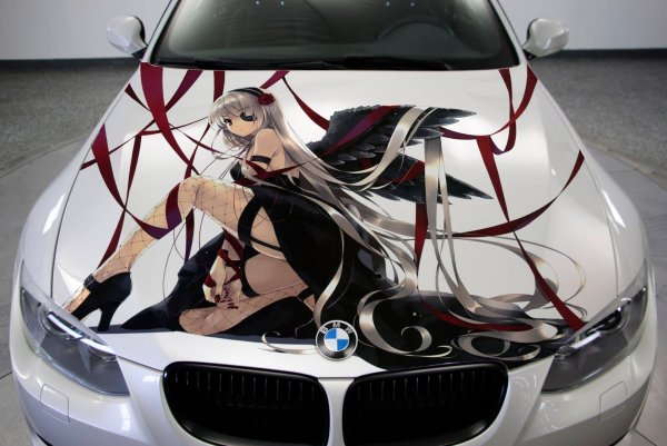 Автовинил аниме