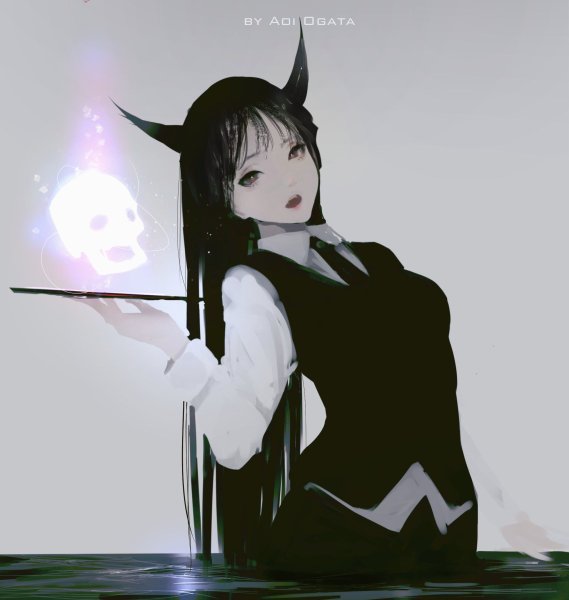 Aoi Ogata аниме демон