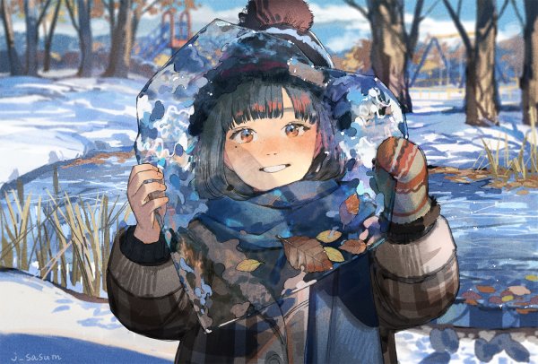 Зимние арты