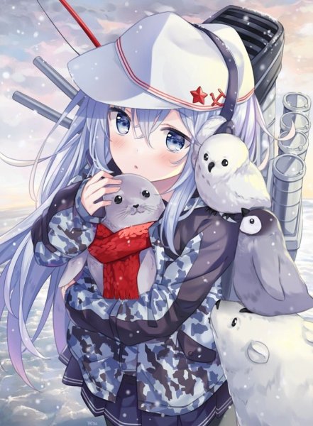 Hibiki kantai collection верный