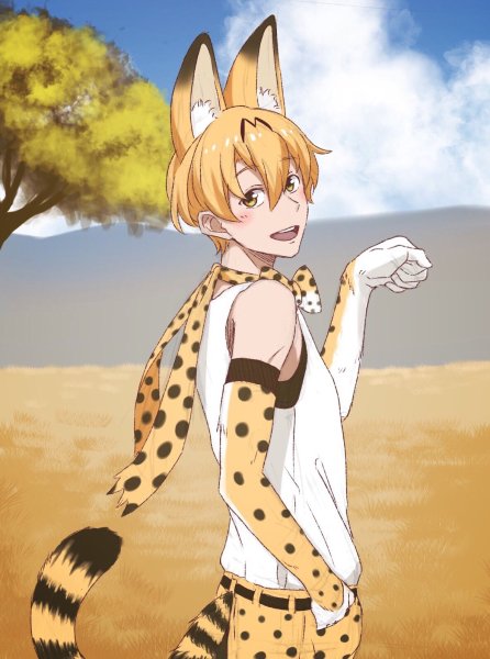 Сервал Kemono