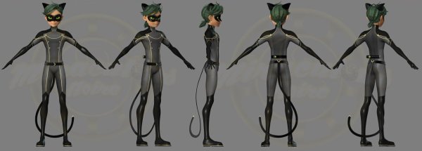 Catwalker леди баг