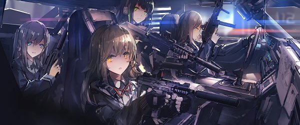 Аниме с автоматом