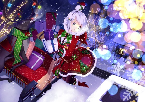 Новогодние аниме