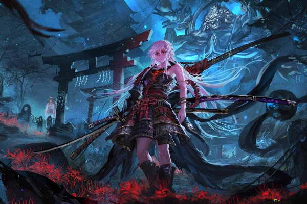 Pixiv Fantasia Самурай
