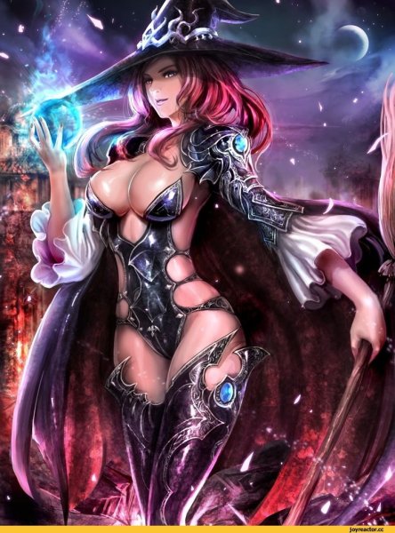 Legend of the cryptids Art девушки ведьмы