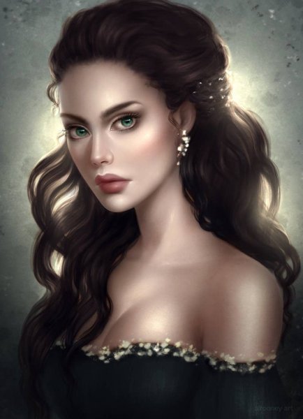 Abigail Diaz serafleur арт принцессы