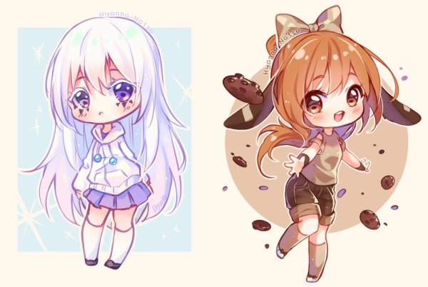 By Hyanna Natsu Art Чиби