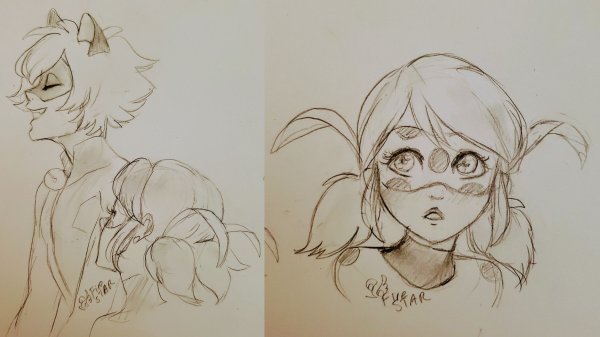 Леди баг рисунок