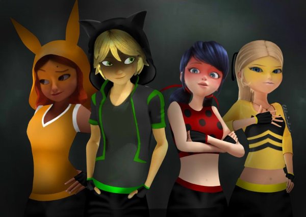Miraculous Speededit Chloeinka леди Нуар