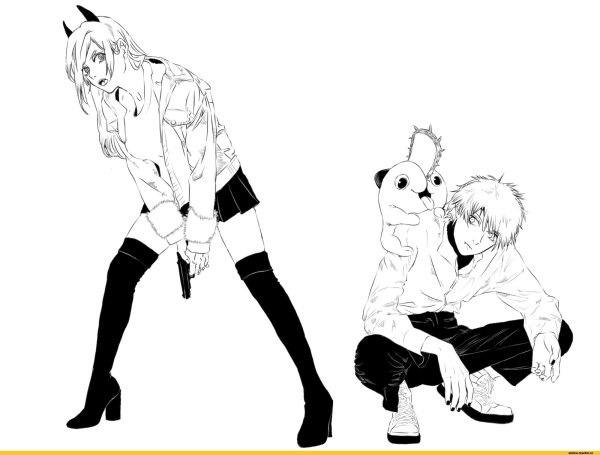 Chainsaw man Power and Denji