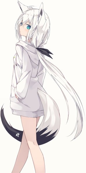 Аниме девушка в кофте