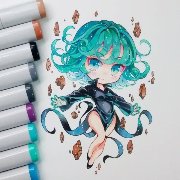 Аниме Чиби Copic